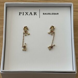 Baublebar X Pixar Disney Slinky Dog earrings. Toy Story